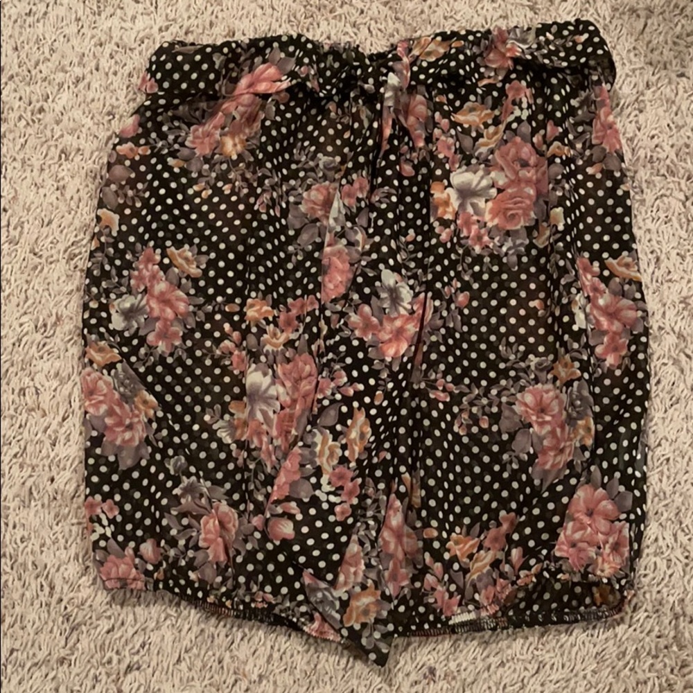 See through tube top size m